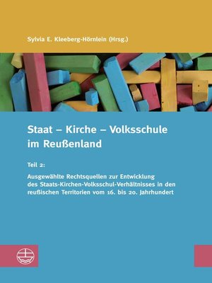 cover image of Staat – Kirche – Volksschule im Reußenland